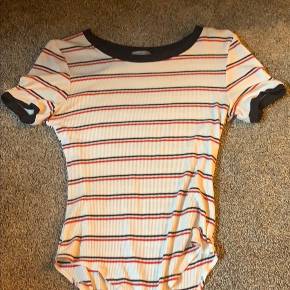 Charlotte Russe Short sleeve Body Suit